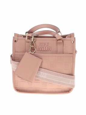 Steve Madden BSIDRA Blush Pink Mini Tote with Crossbody Strap.